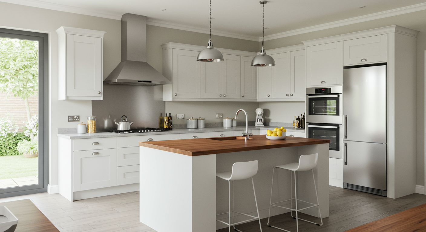 Detalles de almacenamiento en cocina